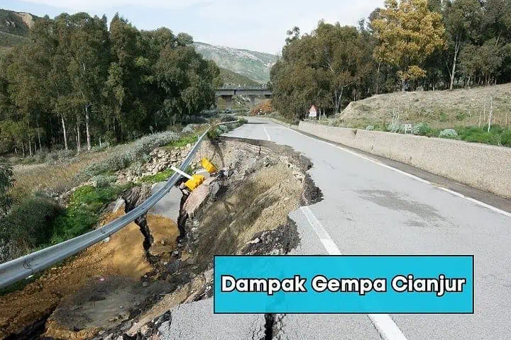 Dampak Gempa Cianjur