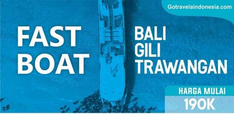 Penawaran Boat ke Gili Trawangan