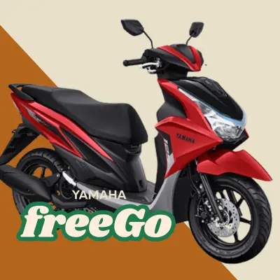 Rental Yamaha FreeGo Bali – motor besar bagasi luas untuk turis asing di Bali
