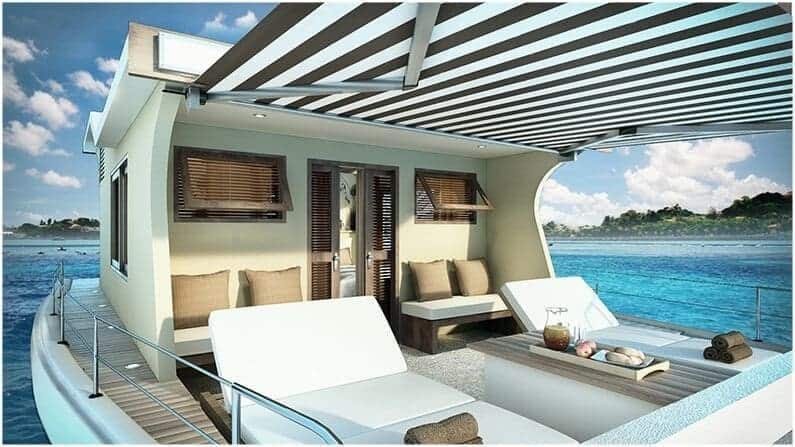Front Deck Boat 