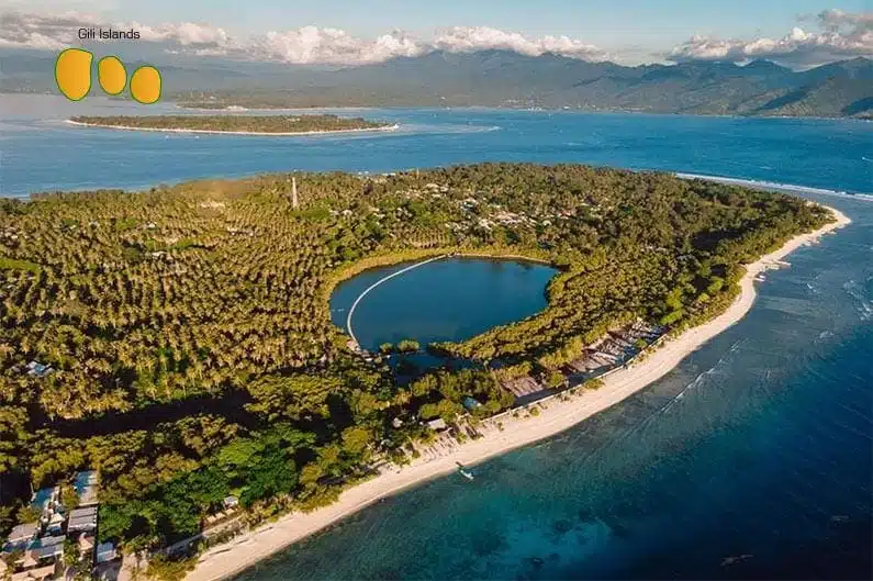 Gili Pasca Gempa dari bali ke gili trawangan