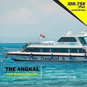 Harga tiket The Angkal Fast Boat