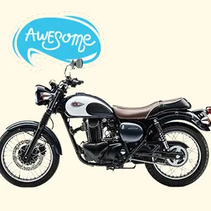 Sewa Kawasaki W250 di Kuta