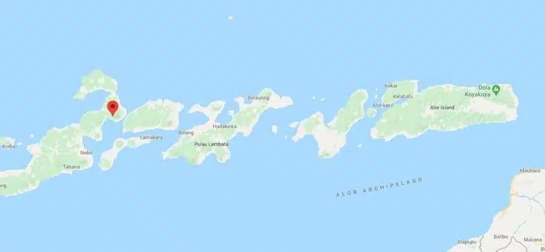 Gugusan kepulauan flores timur