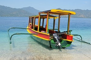 Lo-boat Gili Trawangan Snorkeling 