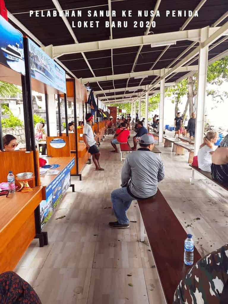 Cara Ke Nusa Penida Loket pelabuan sanur