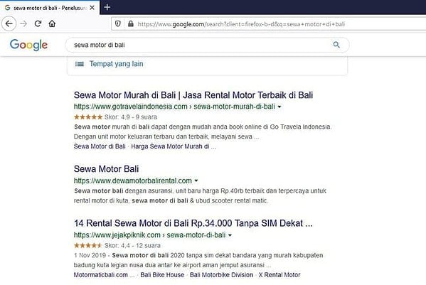Manfaatkan search engine Google dan AI