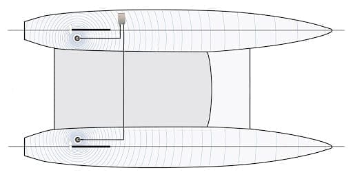 multi hulls catamaran