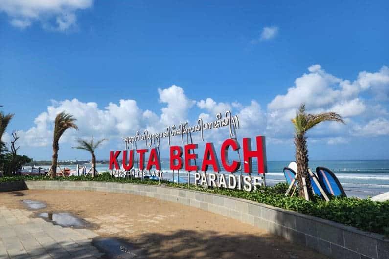 Kuta beach Bali photo by gotravela