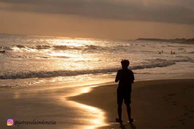 Pemandangan Pantai Canggu