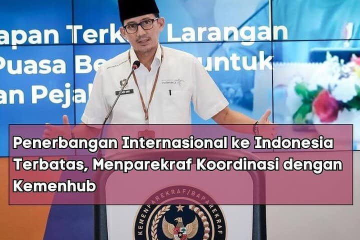 Penerbangan Internasional ke Indonesia Terbatas