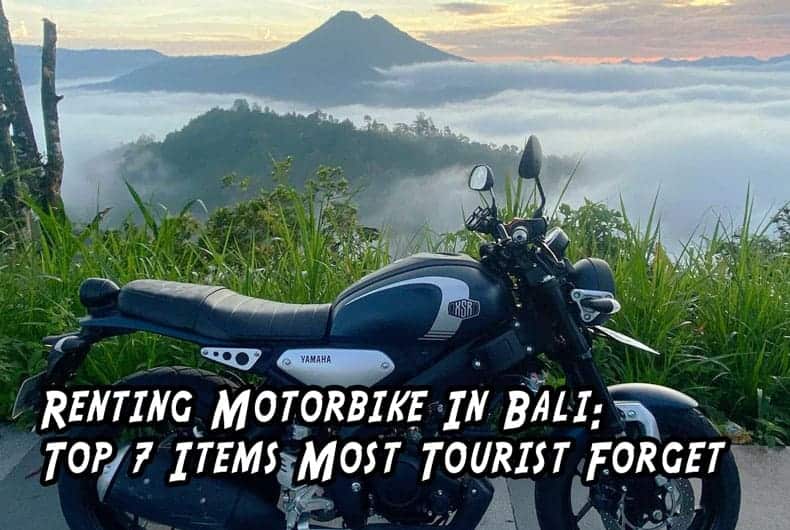 Renting Motorbike In Bali
