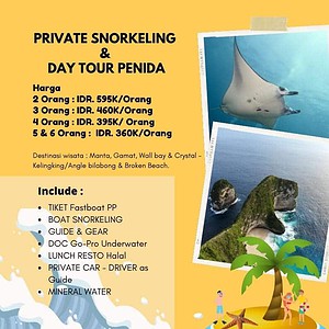 snorkeling tour penida