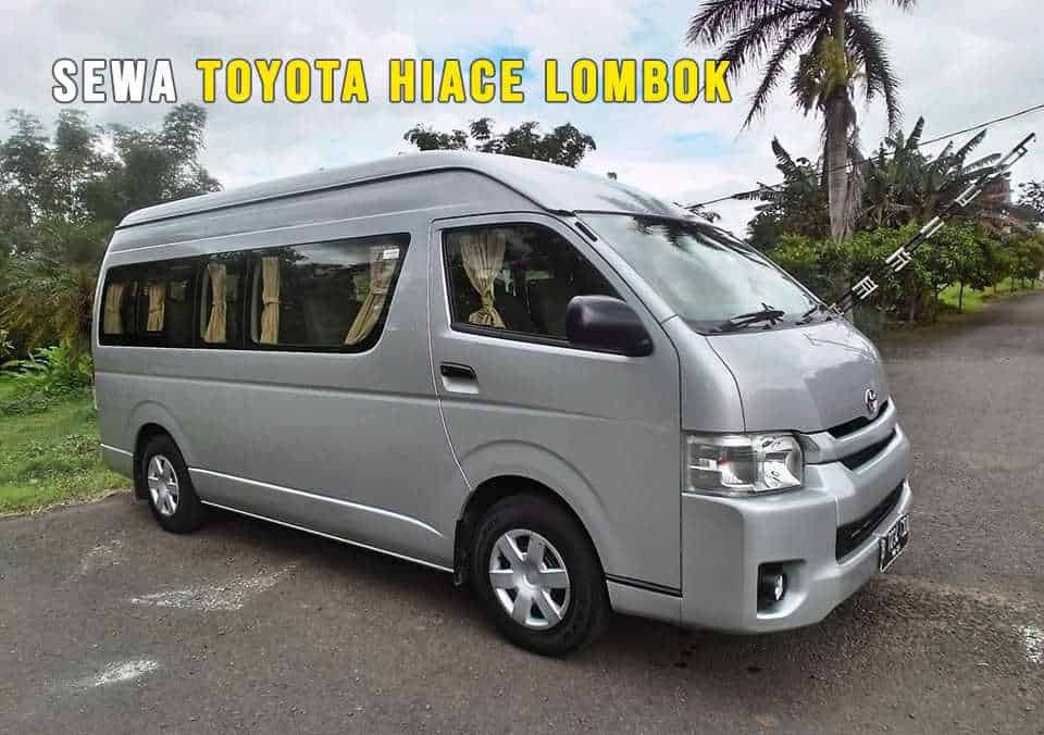  Toyota Hiace kapasitas 16 orang