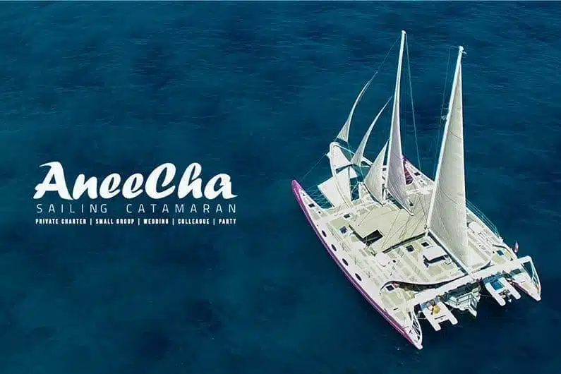 Sewa Kapal Katamaran Bali Aneecha Catamaran