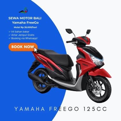 Yamaha FreeGo motor bagasi besar bali