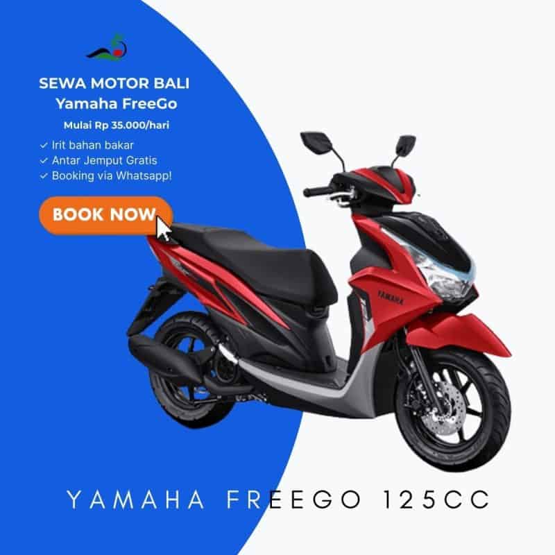 Yamaha FreeGo motor bagasi besar bali