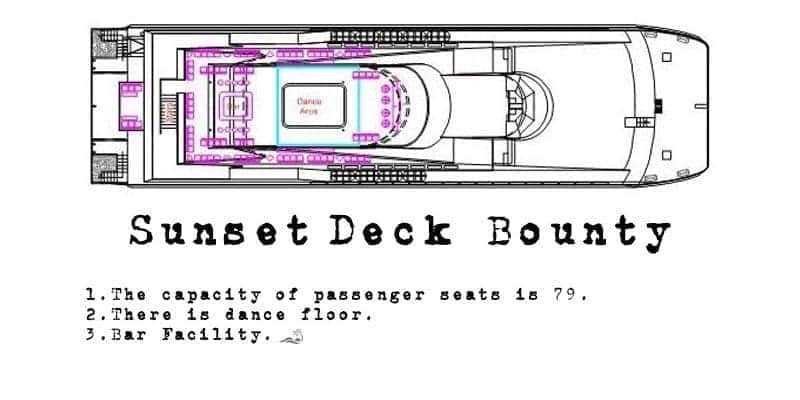Sunset Deck Ship Bounty 