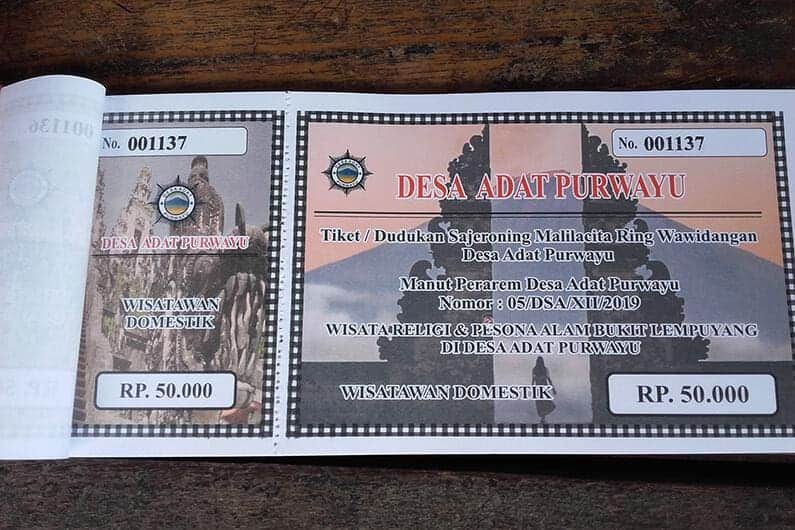 pura lempuyang Tiket Masuk Wisata Karangasem