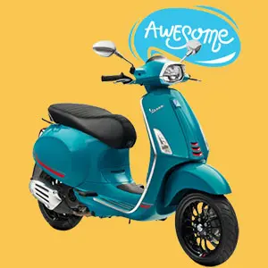 Rental Vespa Sprint 150 Bali – scooter sporty untuk keliling Bali dengan gaya