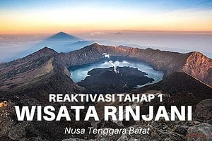 Wisata Rinjani Kembali Buka