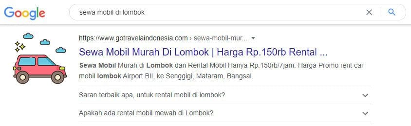 google-sewa-mobil-murah-lombok