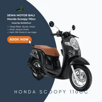 Harga Sewa Honda Scoopy Bali – Trendy & Hemat