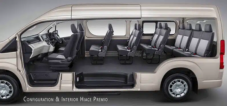 Hiace premio harga sewa