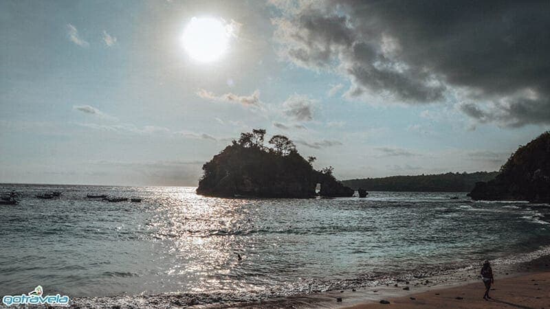 the beauty of Crystal Bay Beach