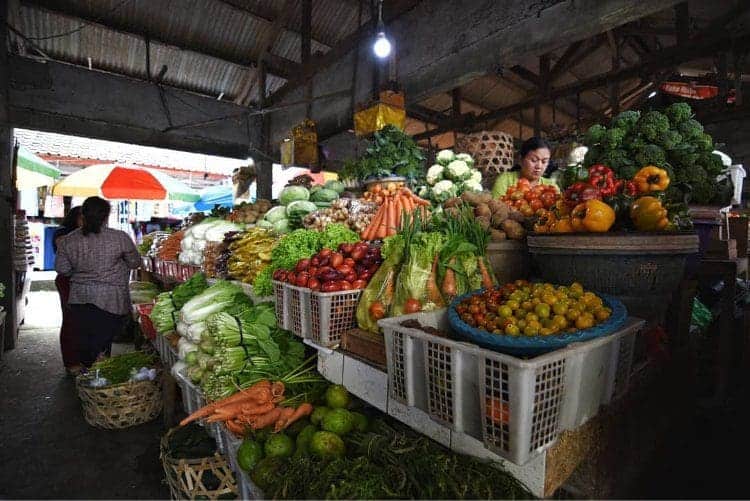 pasar tradisional bedugul bali